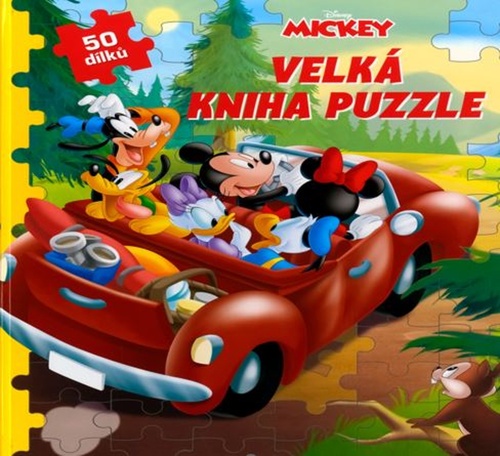 Mickey a jeho přátelé Velká kniha puzzle