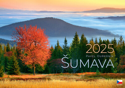 Šumava 2025 - nástěnný kalendář