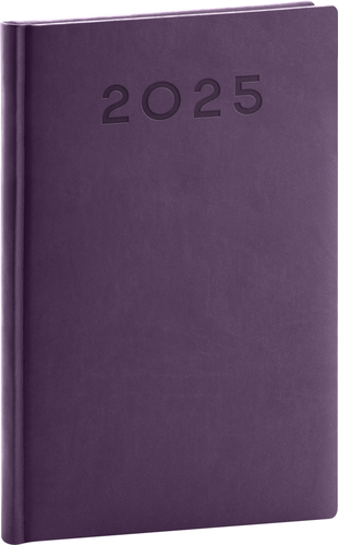 Týdenní diář Aprint Neo 2025 fialový