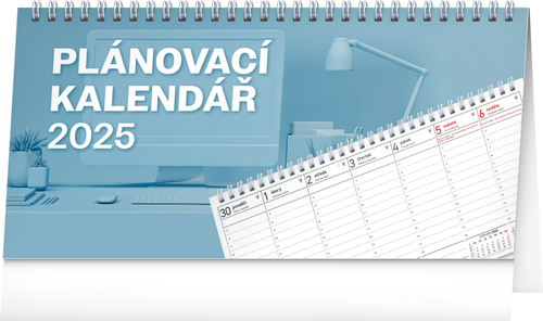 Plánovací kalendář 2025 - stolní kalendář