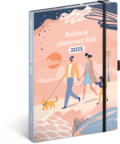 Rodinný plánovací diář 2025