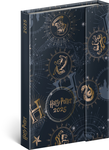 Týdenní magnetický diář Harry Potter 2025