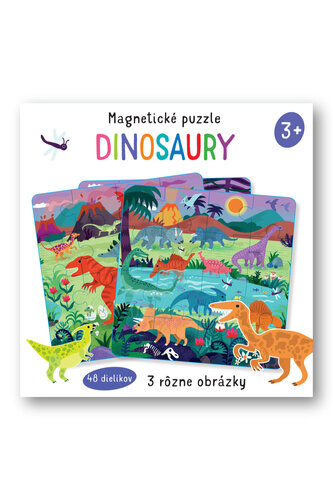 Magnetické puzzle Dinosaury