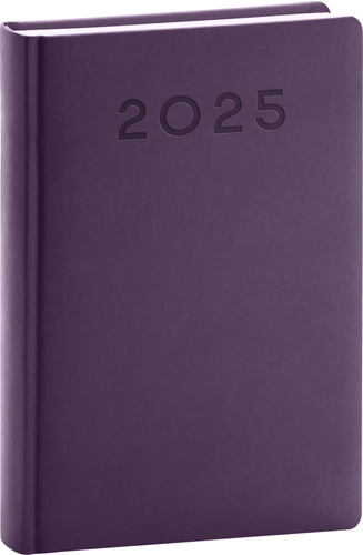 Denní diář Aprint Neo 2025 fialový