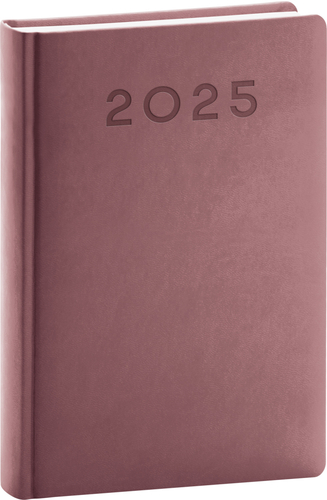 Denní diář Aprint Neo 2025 růžový