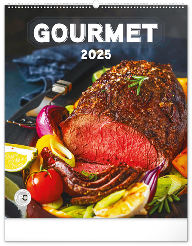 Gourmet 2025 - nástěnný kalendář