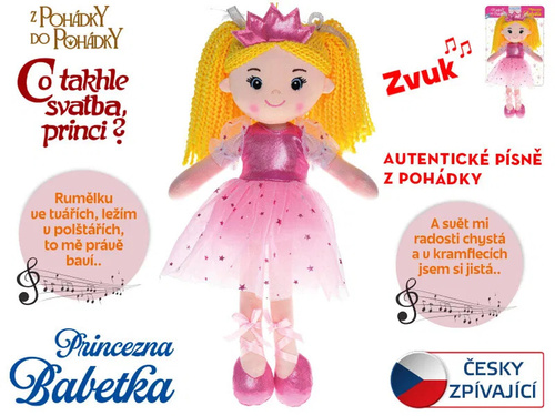 Panenka Princezna Babetka 35cm