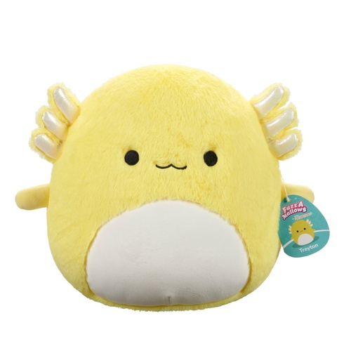 Squishmallows Fuzzamallows  Axolotl Treyton