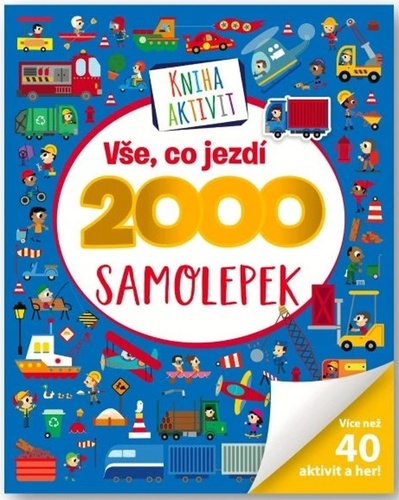 Vše, co jezdí 2000 samolepek