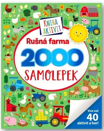 Rušná farma 2000 samolepek