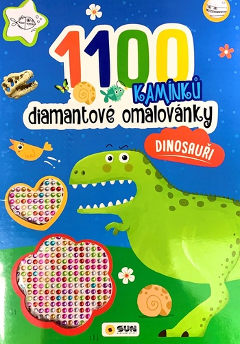 Diamantové omalovánky Dinosauři