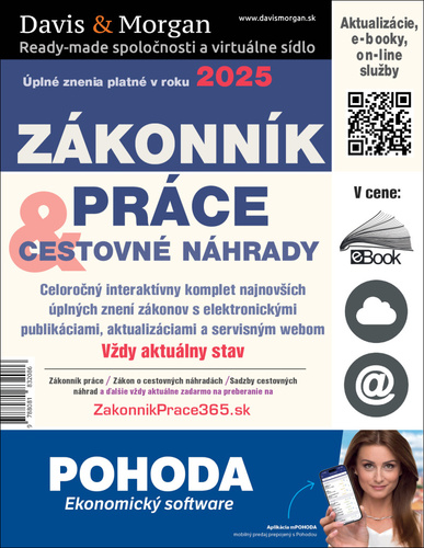 Zákonník práce a Cestovné náhrady 2025