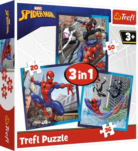 Puzzle Spiderman 3v1