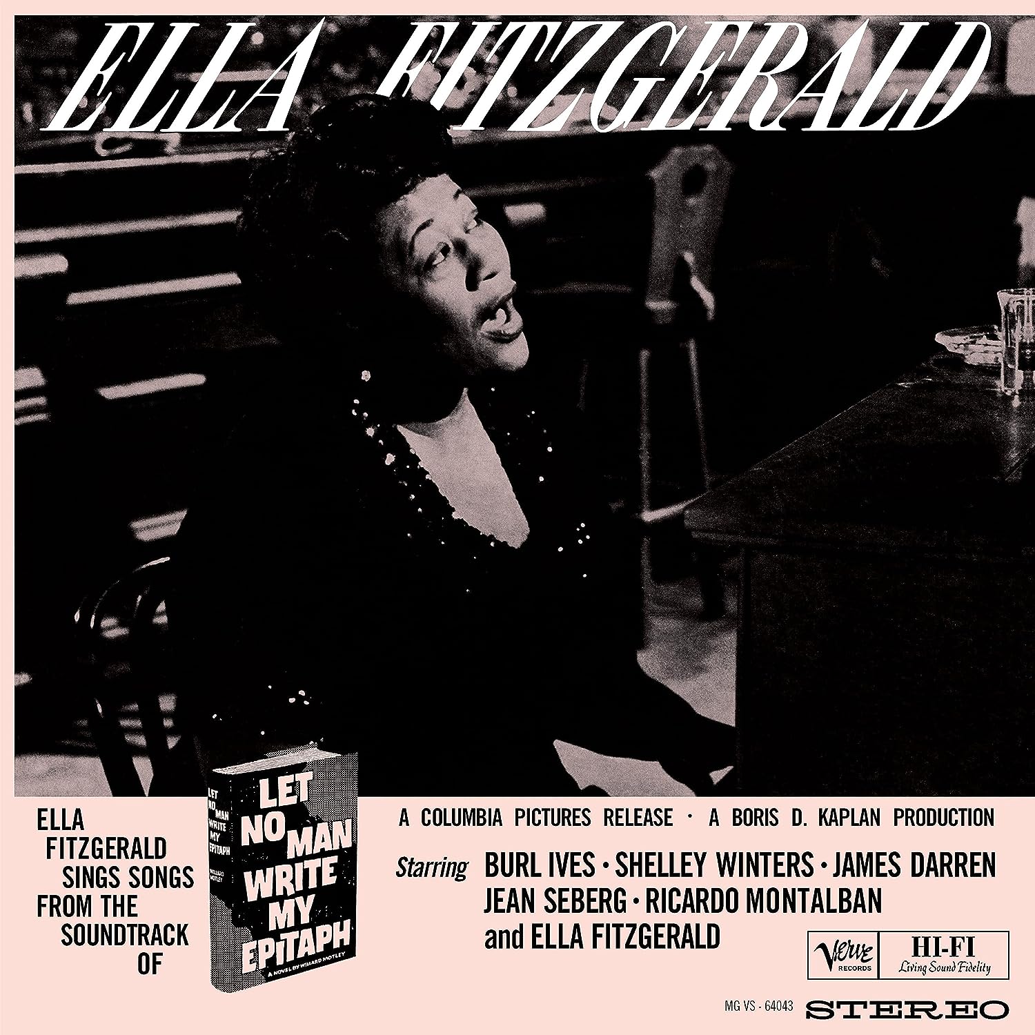 Ella Fitzgerald: Let No Man Write My Epitaph LP