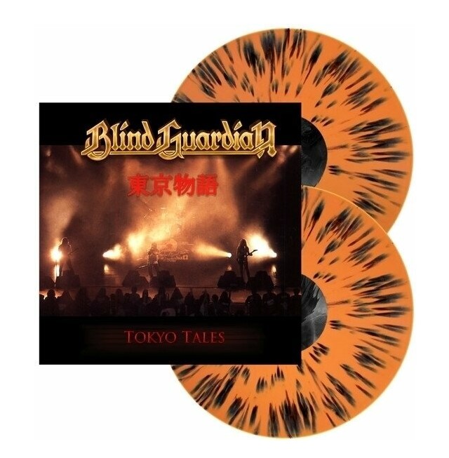 Blind Guardian:  Tokyo Tales (Orange with Black Splatter Coloured)