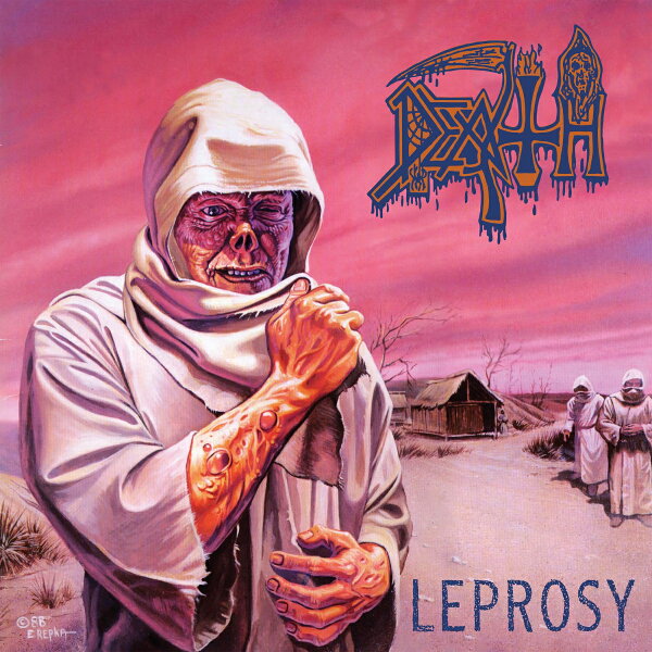 Death: Leprosy Ltd. (Pink, White & Blue Splatter) LP