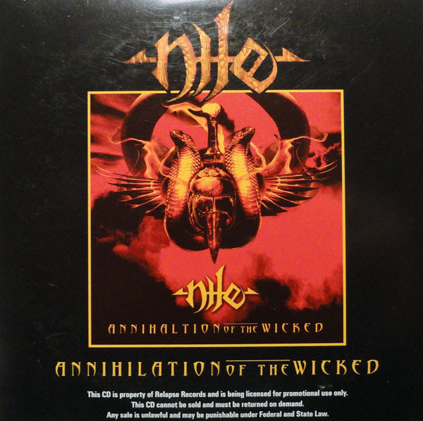 Nile: Annihilation Of The Wicked