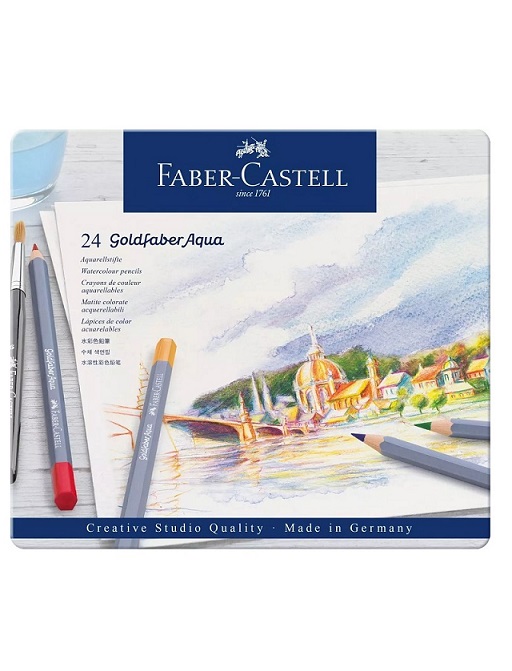 Akvarelové pastelky Faber-Castel Goldfaber Aqua