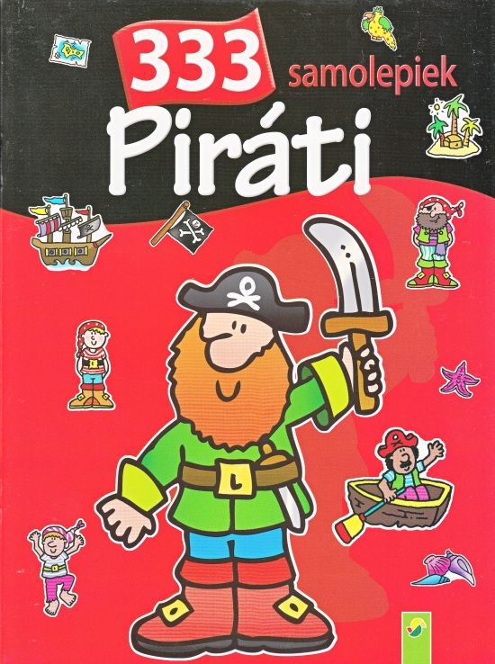 Piráti - 333 samolepiek
