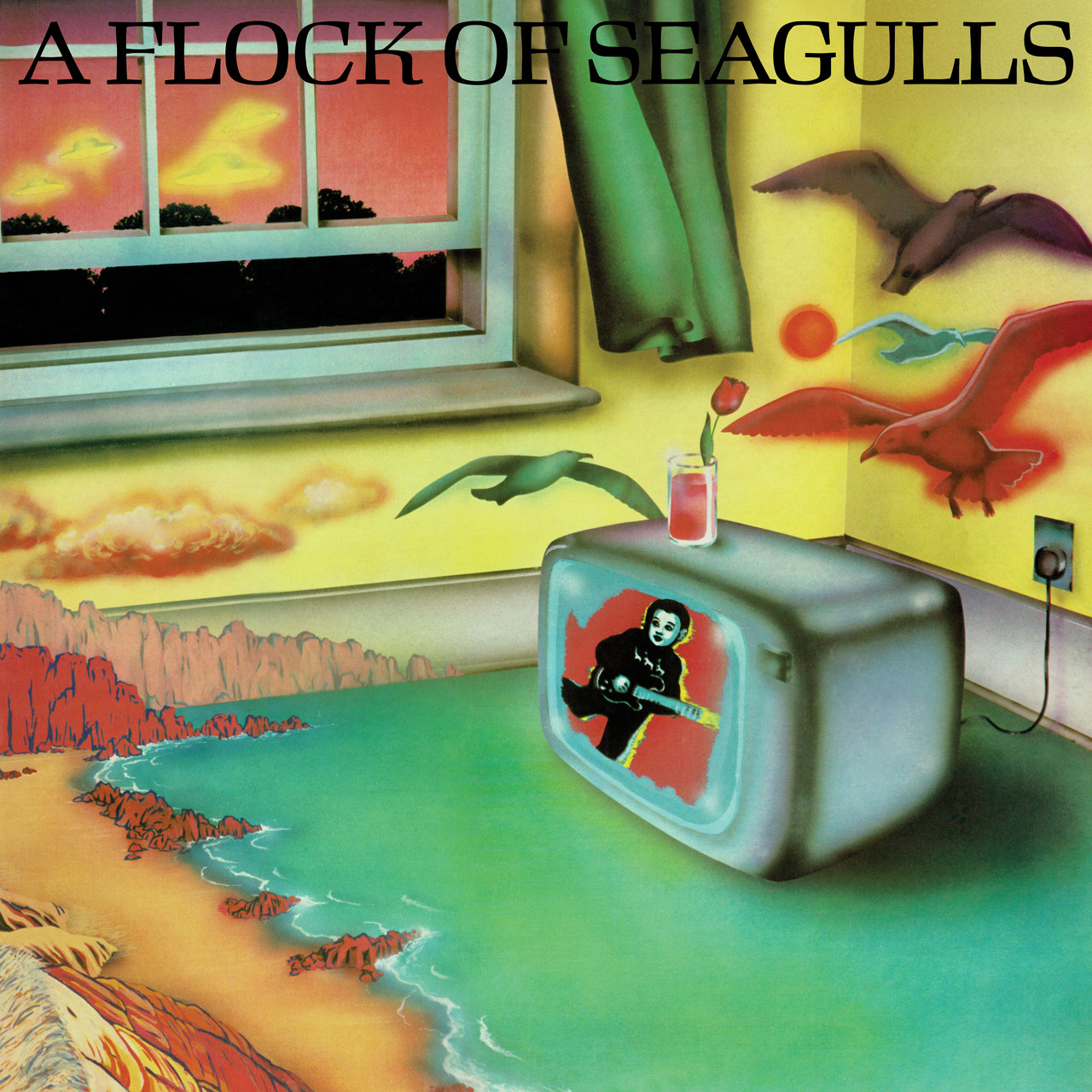 A Flock of Seagulls: A Flock of Seagulls A Flock of Seagulls (Orange) LP