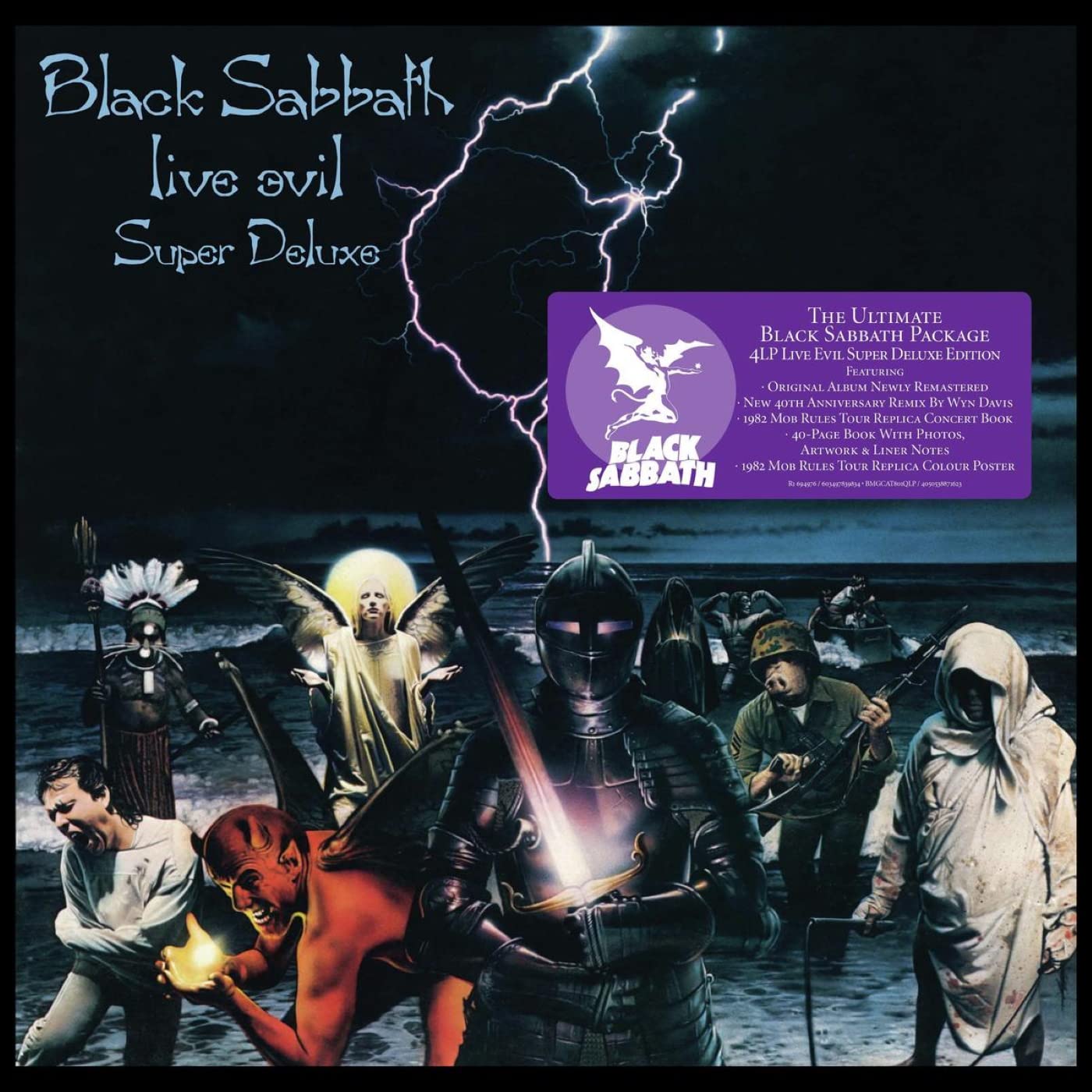 Black Sabbath: Live Evil (Super Dlx 40th Anniversary edition) LP