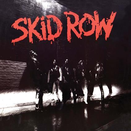 Skid Row: Skid Row (Red & Black Marble) LP