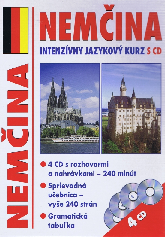 Nemčina - intenzívny jazykový kurz s CD