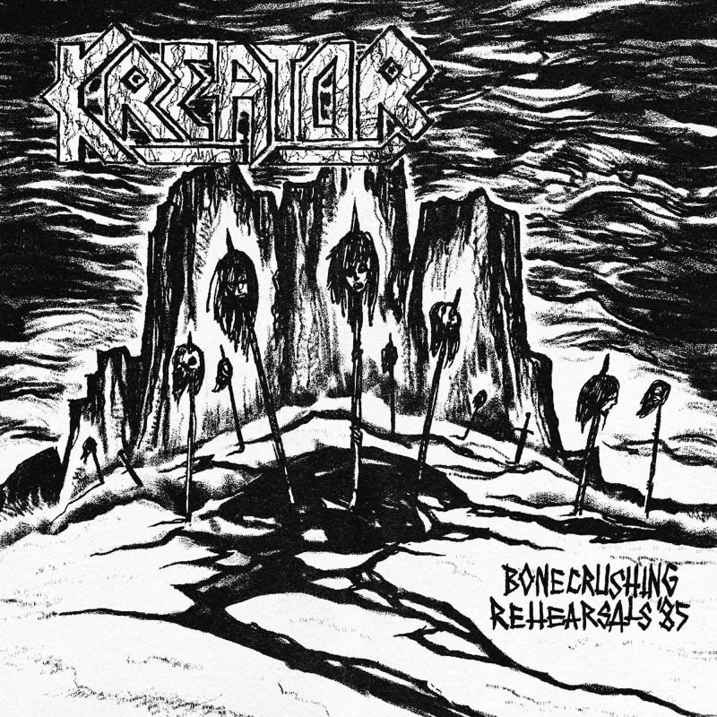 Kreator: Bonecrushing Demos & Rehearsals 84-85 (white) LP