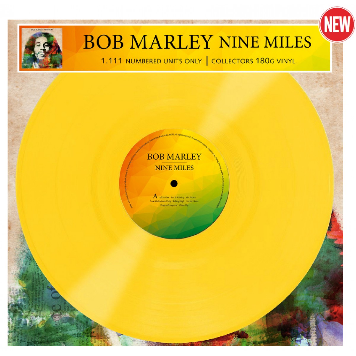 Bob Marley: Nine Miles (Sun is Shining) LP