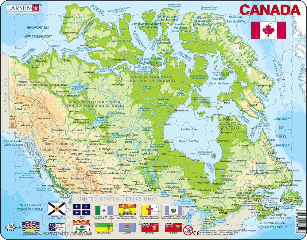 Larsen Puzzle - Canada : K19