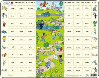 Larsen Puzzle - Learning English Puzzle 11 - EN11