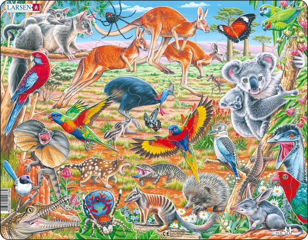 Larsen Puzzle - Austrálska fauna : FH45