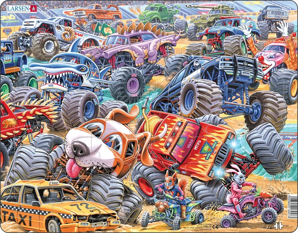 Larsen Puzzle - Monster Truck : PG5