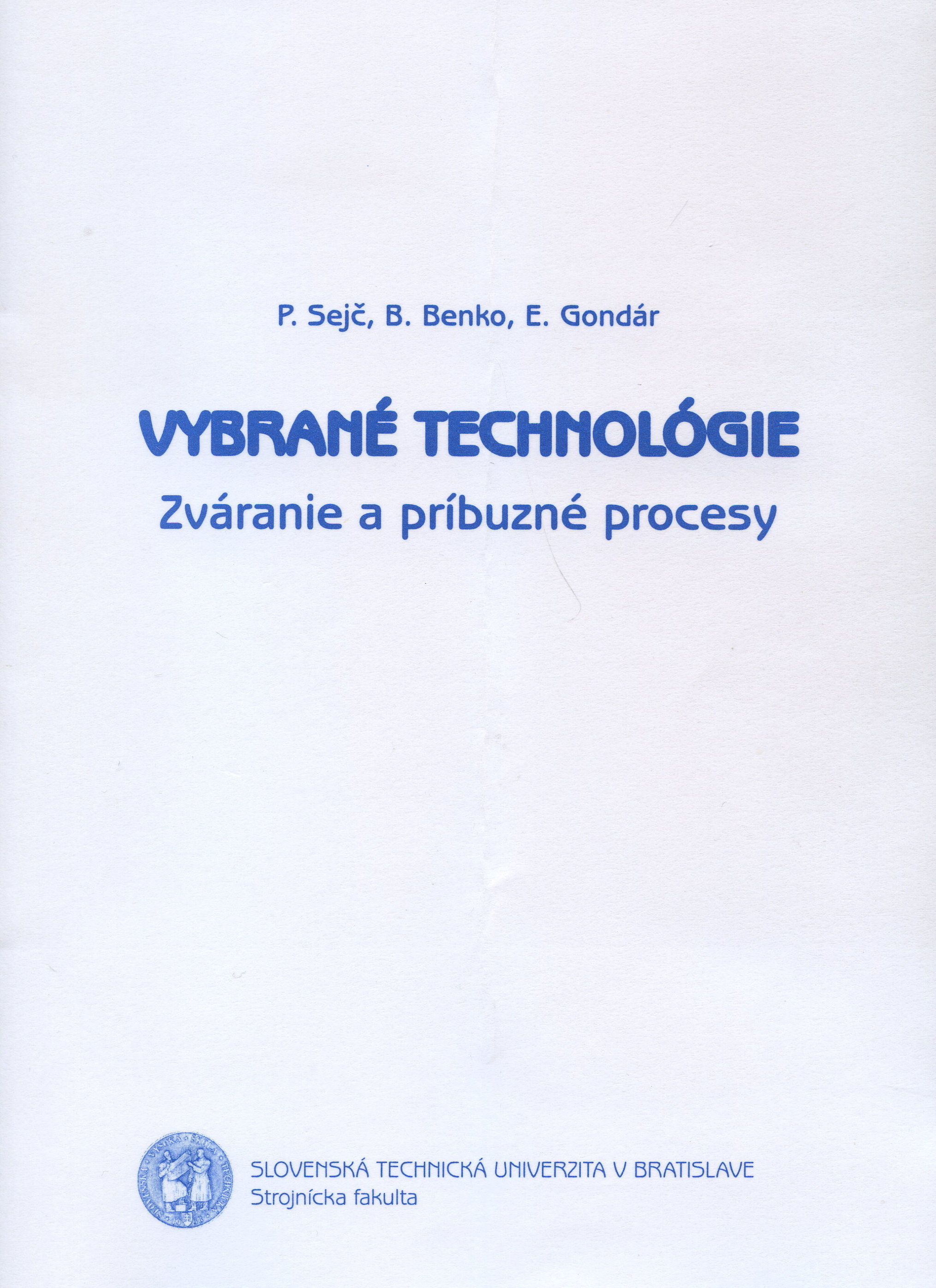 Vybrané technológie