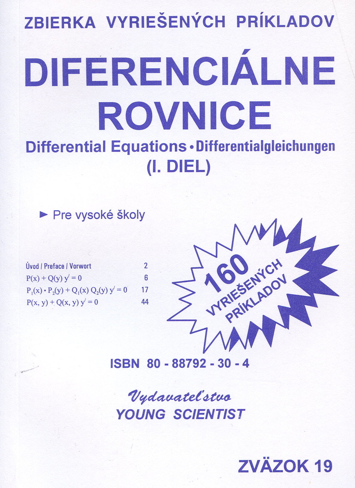 Diferenciálne rovnice I. diel