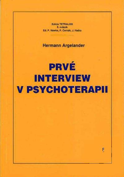 Prvé interview v psychoterapii