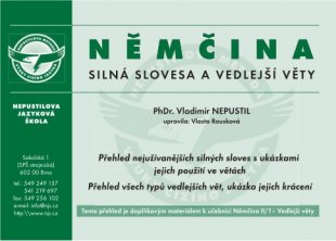 Němčina - silná slovesa a vedlejší věty