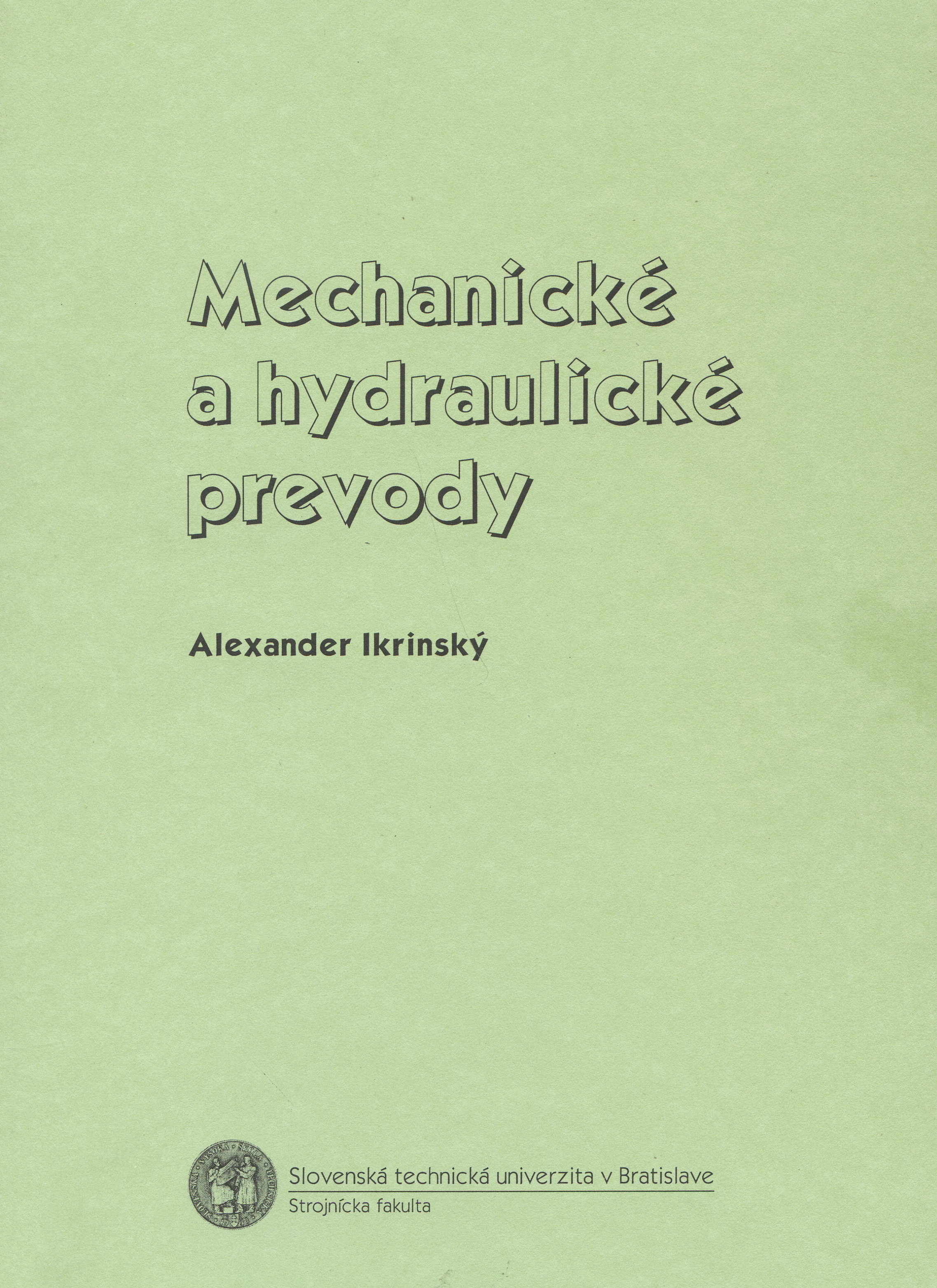 Mechanické a hydraulické prevody