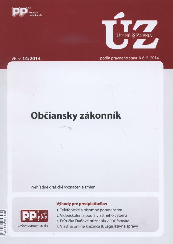 UZZ 14/2014 Občianský zákonník