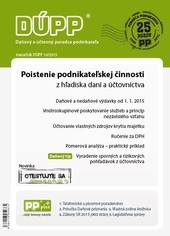 DÚPP 10/2015 Poistenie podnikateľskej činnosti