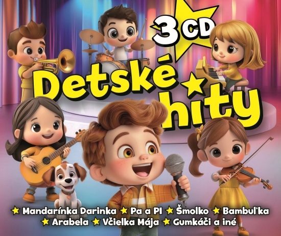 3CD BOX - Detské hity