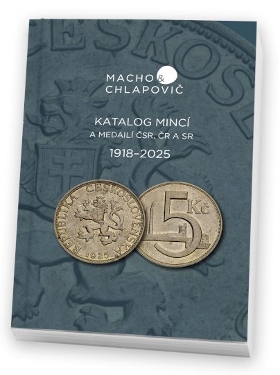 Katalóg mincí a medailí ČSR, ČR a SR 1918-2025