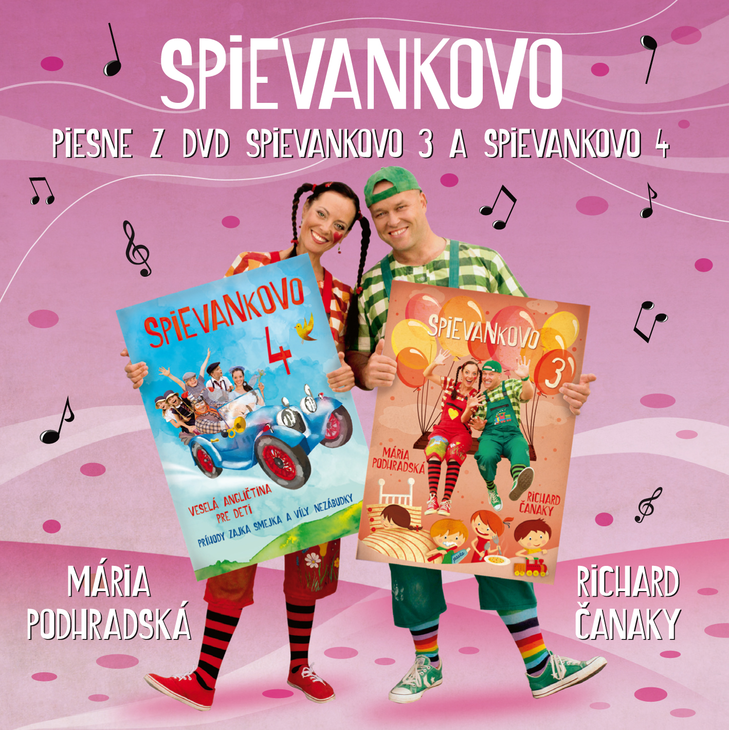 Piesne z DVD Spievankovo 3 a Spievankovo 4