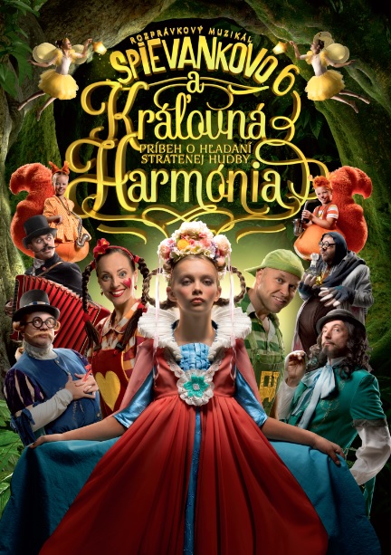 Spievankovo 6 a kráľovná Harmónia - DVD