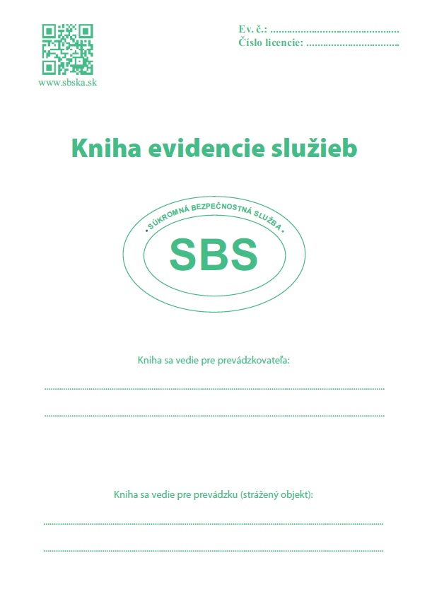 Kniha evidencie služieb