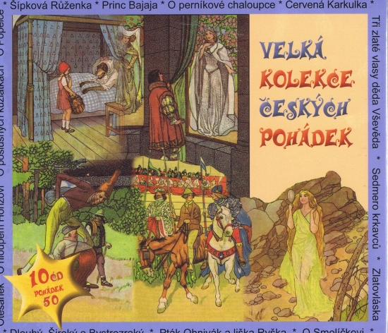 Velká kolekce českých pohádek - 10CD
