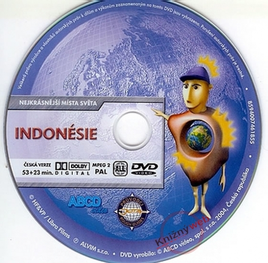 Indonésie - Nejkrásnější místa světa - DVD