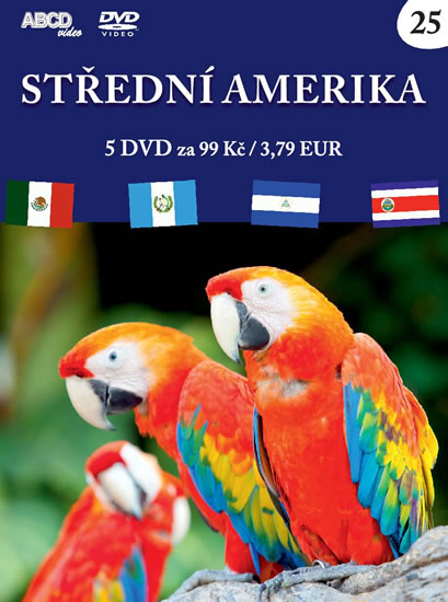 Střední Amerika - 5 DVD