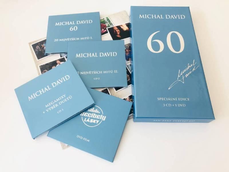 Michal David 60  - Speciální edice 3 CD + 1DVD + fotoalbum
