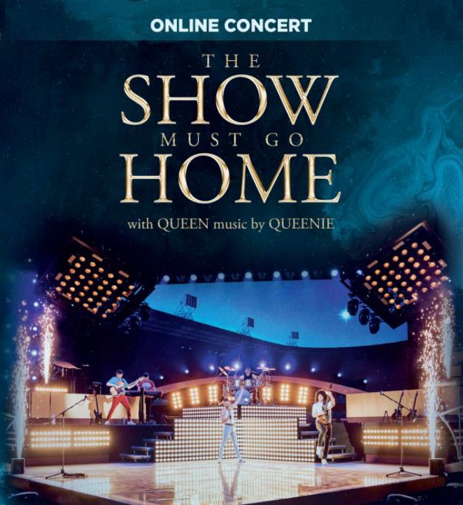 QUEENIE  THE SHOW MUST GO HOME BY QUEENIE